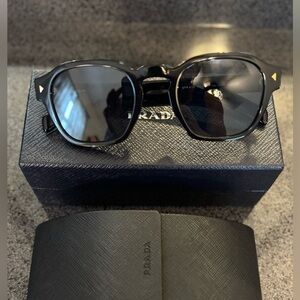 Prada Polarized Black Eyewear